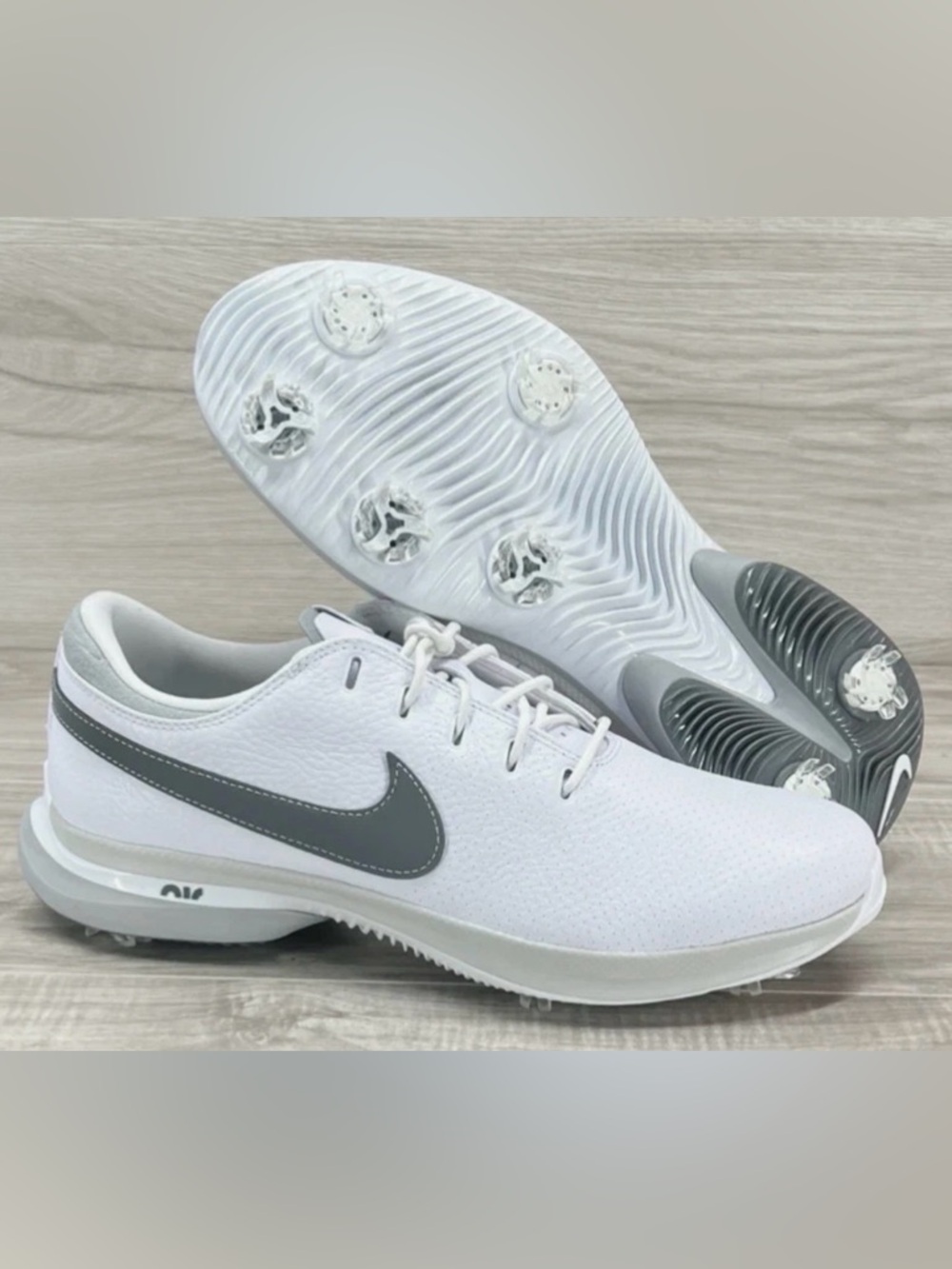 Nike Air Zoom Victory Tour 3 Mens White Smoke Grey Golf Shoe DV6798-100